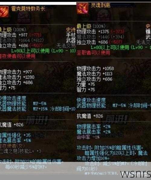 DNF 2025武器升级:12级武器数据与策略
