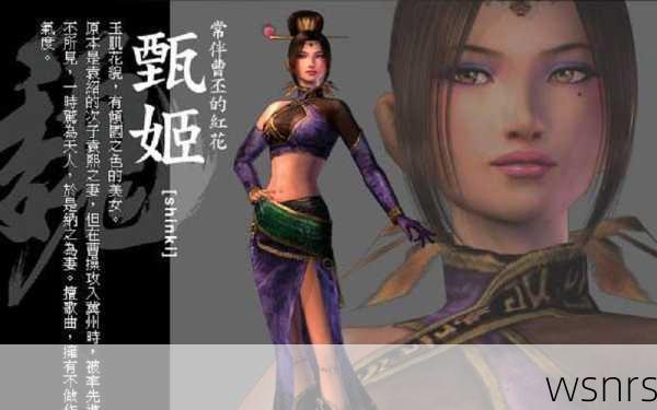 三国无双甄姬技能详解是什么?